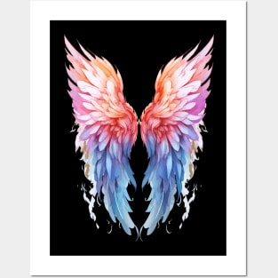 Angel wings Posters and Art